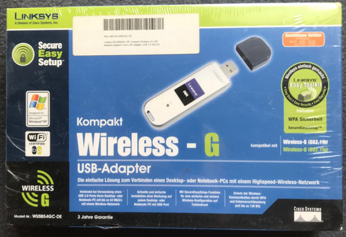 Linksys wusb54gc wireless g - linksys, wireless-g